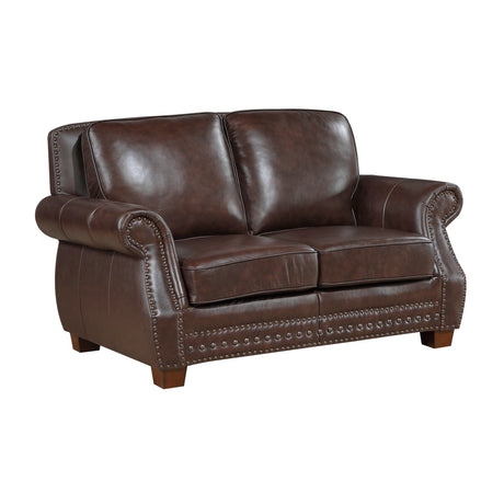 Remington Brown Love Seat from Homelegance - Luna Furniture