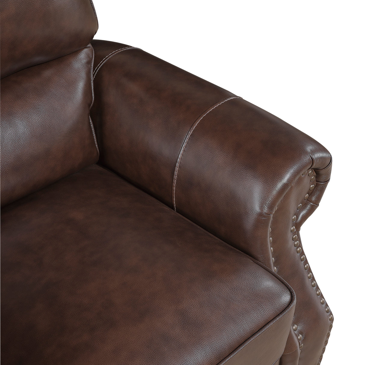Remington Brown Leather Sofa from Homelegance - Luna Furniture