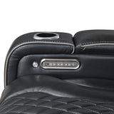 Apex Black Leather Power Reclining Chair from Homelegance - Luna Furniture