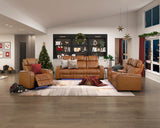 Apex Brown Leather Power Reclining Chair from Homelegance - Luna Furniture