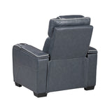 Apex Blue 2-Piece Leather Power Reclining Living Room Sets from Homelegance - Luna Furniture