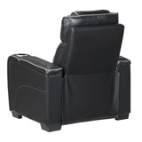 Apex Black Leather Power Reclining Living Room Set from Homelegance - Luna Furniture