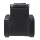 Apex Black Leather Power Reclining Living Room Set from Homelegance - Luna Furniture