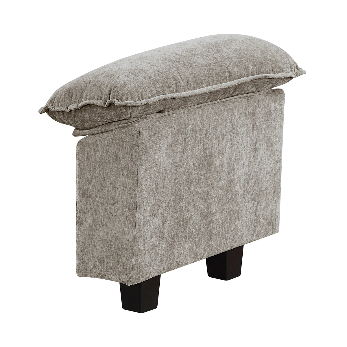 Dublin Dark Pewter Armless Chair