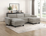 8450PWT-4 Ottoman from Homelegance - Luna Furniture