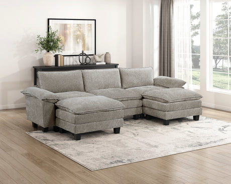 8450PWT-4 Ottoman from Homelegance - Luna Furniture