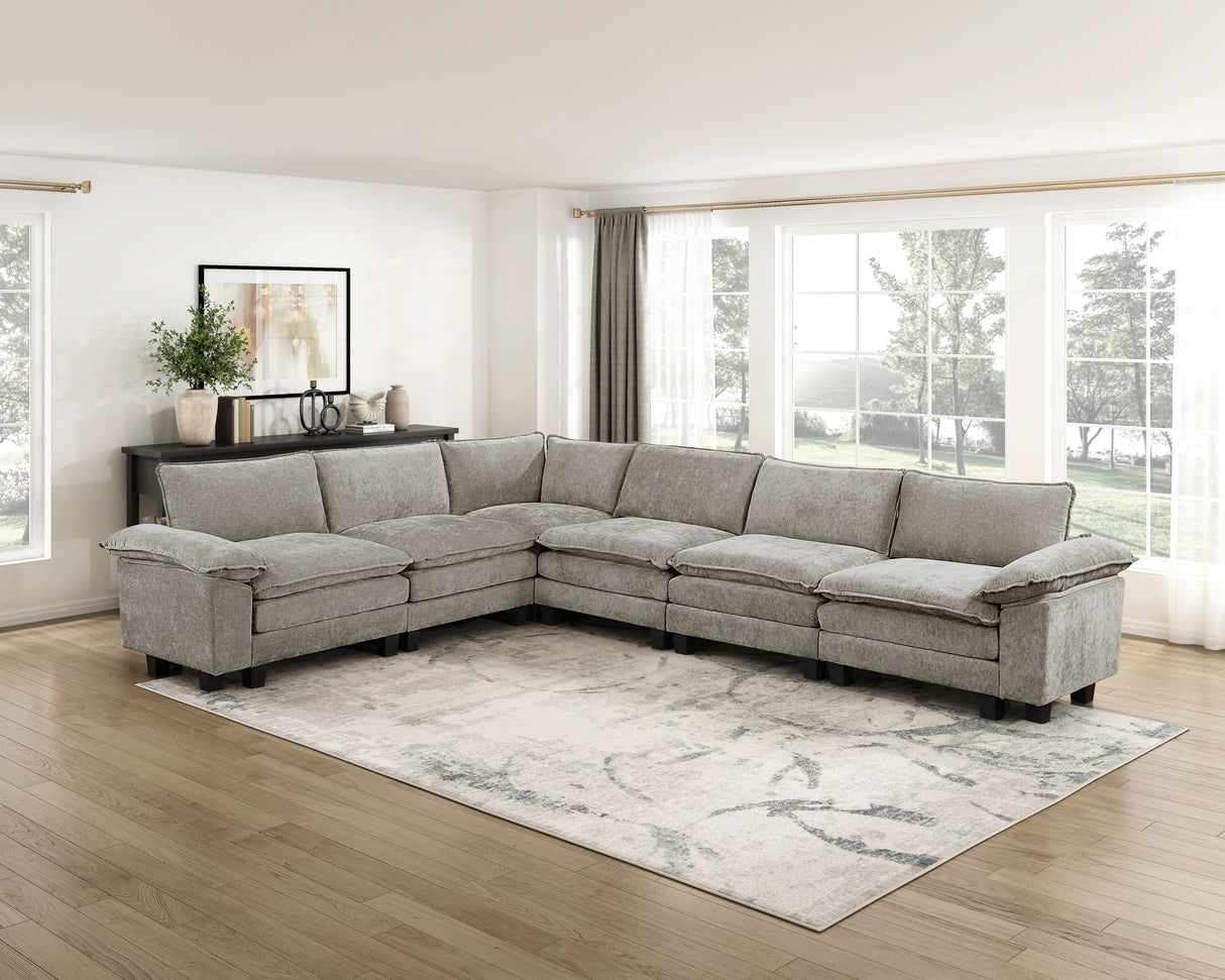 8450PWT-A 2 Arms with Adjustable Pillow Top from Homelegance - Luna Furniture
