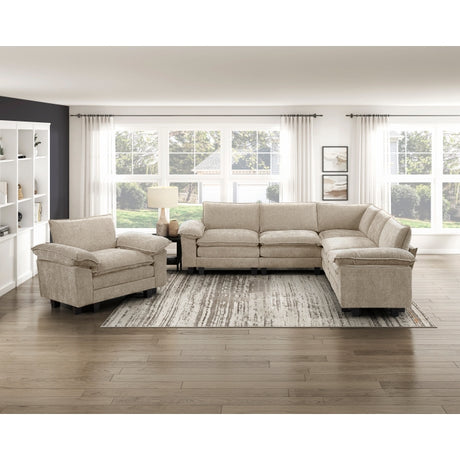 8450TPE-A 2 Arms with Adjustable Pillow Top from Homelegance - Luna Furniture