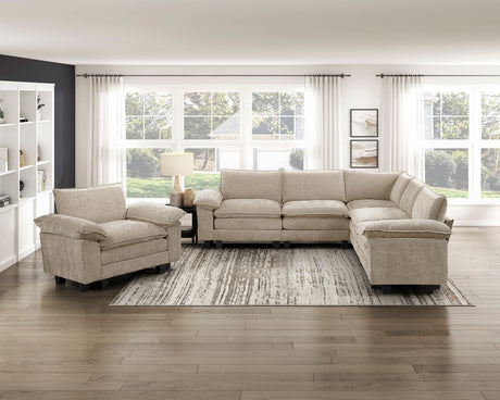 8450TPE-AC Armless Chair from Homelegance - Luna Furniture