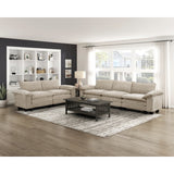 8450TPE-A 2 Arms with Adjustable Pillow Top from Homelegance - Luna Furniture