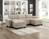 8450TPE-A 2 Arms with Adjustable Pillow Top from Homelegance - Luna Furniture