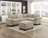 8450TPE-AC Armless Chair from Homelegance - Luna Furniture