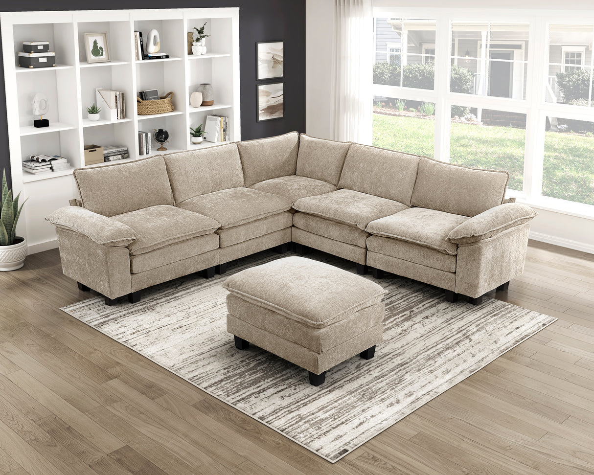 8450TPE-A 2 Arms with Adjustable Pillow Top from Homelegance - Luna Furniture
