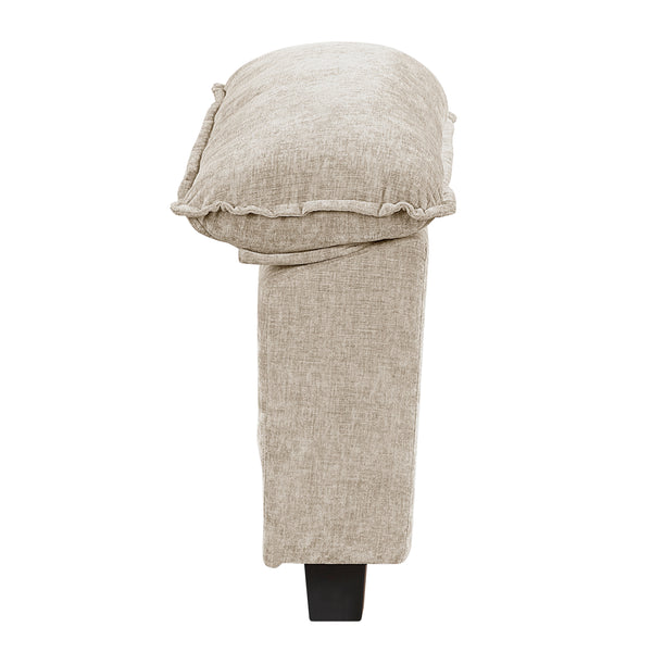Dublin Dark Pewter 2 Arms with Adjustable Pillow Top