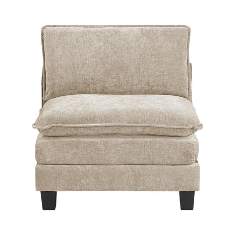 8450PWT-AC Armless Chair from Homelegance - Luna Furniture