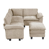8450TPE*53ACCR (6)6-Piece Modular Sectional with Ottoman from Homelegance - Luna Furniture