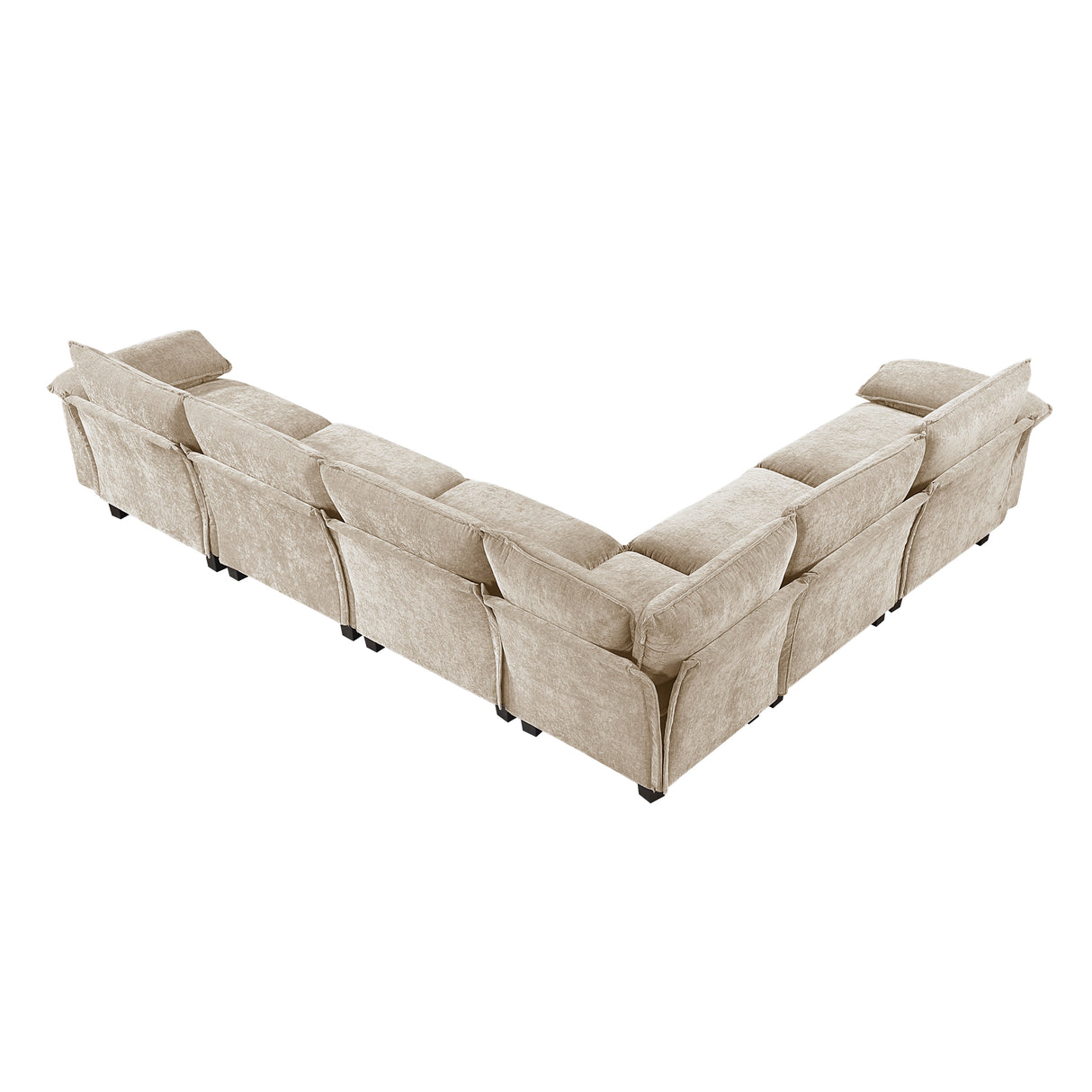 8450TPE*65ACCR (7)6-Piece Modular Sectional from Homelegance - Luna Furniture
