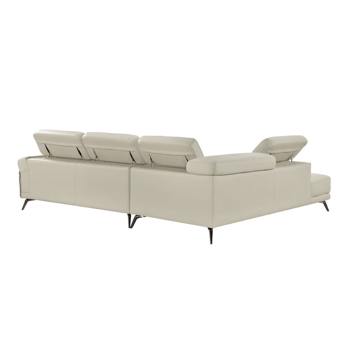 8456BEG*2LC2R (2)2-Piece Sectional with Left Side Chaise from Homelegance - Luna Furniture
