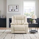 Huron Beige Power Reclining Chair from Homelegance - Luna Furniture