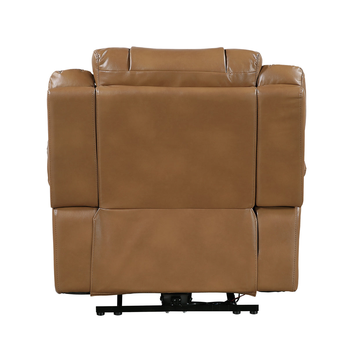 Huron Black Power Double Reclining Sofa from Homelegance - Luna Furniture