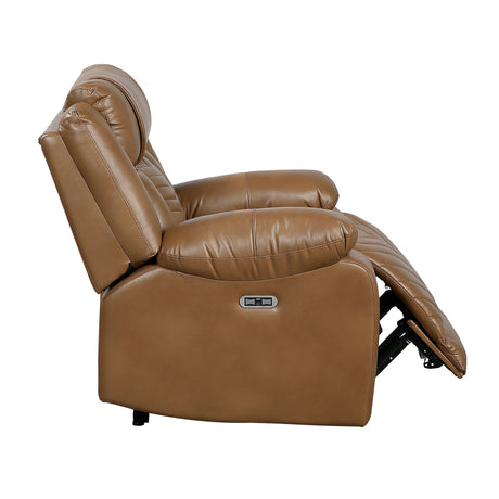 Huron Brown Power Reclining Living Room Set from Homelegance - Luna Furniture