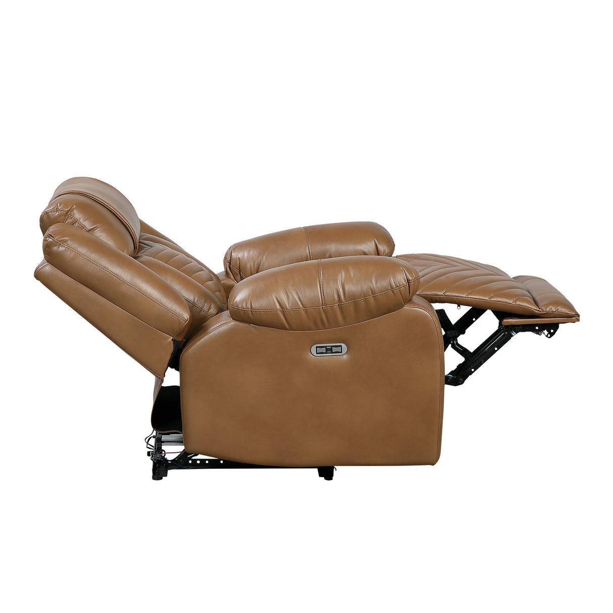 Huron Brown Power Reclining Living Room Set from Homelegance - Luna Furniture