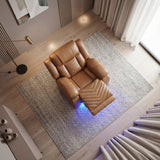 Huron Brown Power Reclining Living Room Set from Homelegance - Luna Furniture