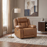 Huron Brown Power Reclining Living Room Set from Homelegance - Luna Furniture