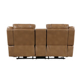 Huron Brown Power Reclining Living Room Set from Homelegance - Luna Furniture