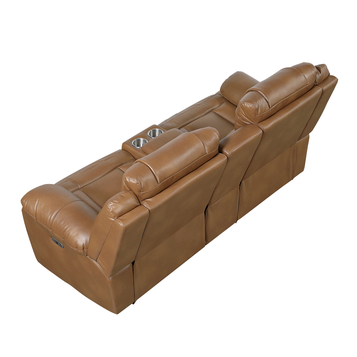 Huron Brown Power Reclining Living Room Set from Homelegance - Luna Furniture