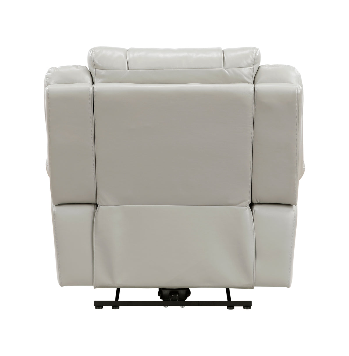 Huron Brown Power Double Reclining Sofa with Center Drop-Down Cup Holders, Wireless Charger, LED and Charging Ports from Homelegance - Luna Furniture