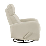 8458BEG-1SW Swivel Glider Reclining Chair from Homelegance - Luna Furniture