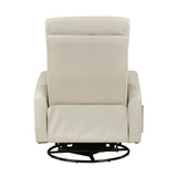 8458BEG-1SW Swivel Glider Reclining Chair from Homelegance - Luna Furniture