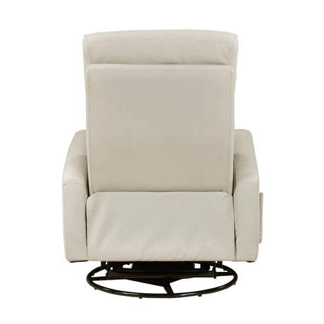 8458BEG-1SW Swivel Glider Reclining Chair from Homelegance - Luna Furniture