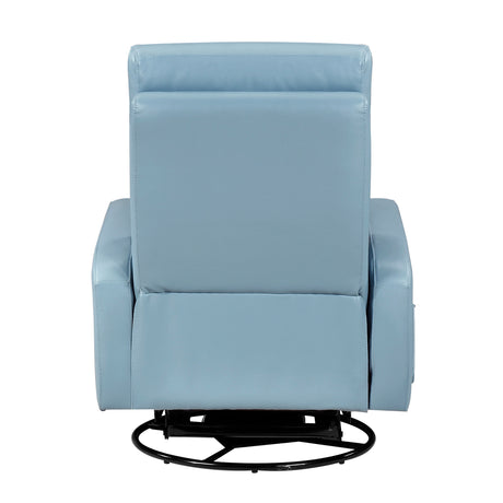 8458BUE-1SW Swivel Glider Reclining Chair from Homelegance - Luna Furniture