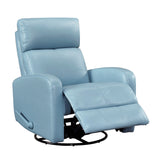 8458BUE-1SW Swivel Glider Reclining Chair from Homelegance - Luna Furniture