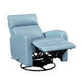 8458BUE-1SW Swivel Glider Reclining Chair from Homelegance - Luna Furniture
