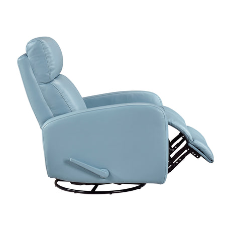 8458BUE-1SW Swivel Glider Reclining Chair from Homelegance - Luna Furniture
