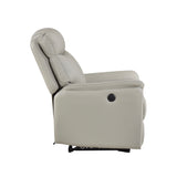 8459LGY-1PW Power Reclining Chair from Homelegance - Luna Furniture