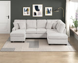 Lawson Taupe 2-Piece Sectional with Chaise from Homelegance - Luna Furniture
