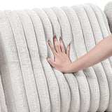 Lawson Taupe 2-Piece Sectional with Chaise from Homelegance - Luna Furniture