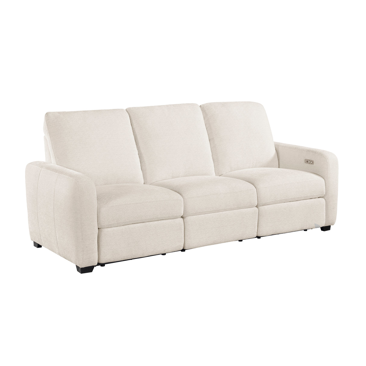 Vera Beige 3-Piece Power Reclining Living Room Set from Homelegance - Luna Furniture