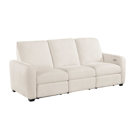Vera Beige Power Reclining Living Room Set from Homelegance - Luna Furniture