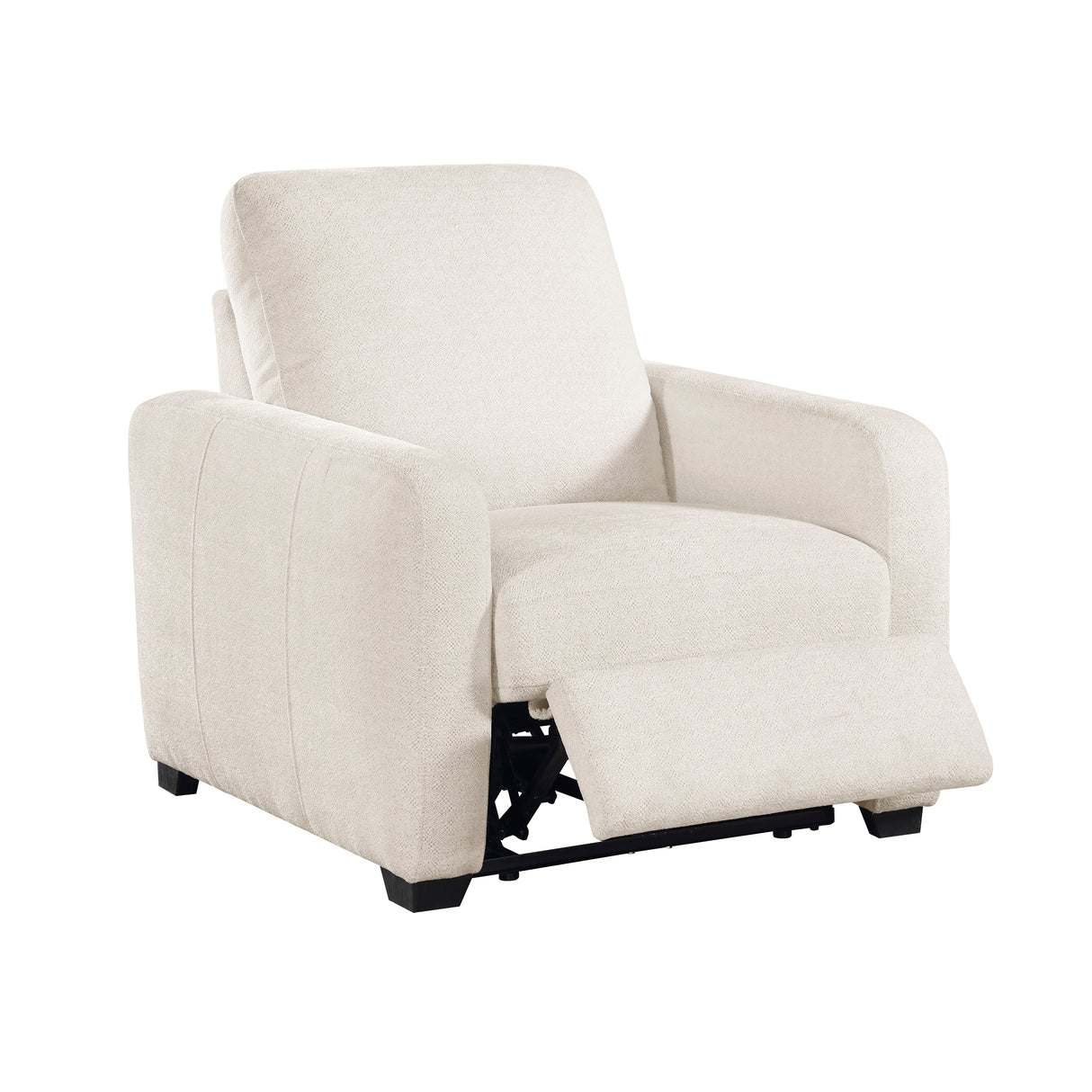 Eveclone Beige Power Reclining Chair with USB Charging Ports from Homelegance - Luna Furniture