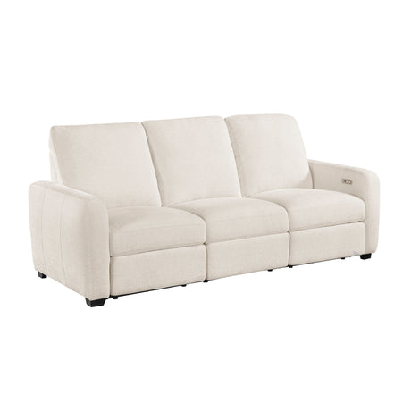 Vera Beige Power Reclining Living Room Set from Homelegance - Luna Furniture
