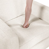 Eveclone Beige Power Double Reclining Love Seat with USB Charging Ports from Homelegance - Luna Furniture