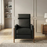 Verve Black Push Back Reclining Chair from Homelegance - Luna Furniture