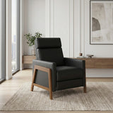 Verve Black Push Back Reclining Chair from Homelegance - Luna Furniture