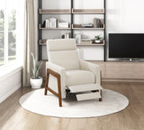 Verve Light Beige Push Back Reclining Chair from Homelegance - Luna Furniture