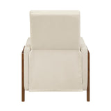 Verve Light Beige Push Back Reclining Chair from Homelegance - Luna Furniture